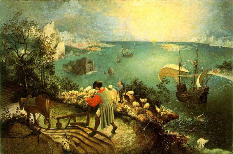 The fall of Icarus